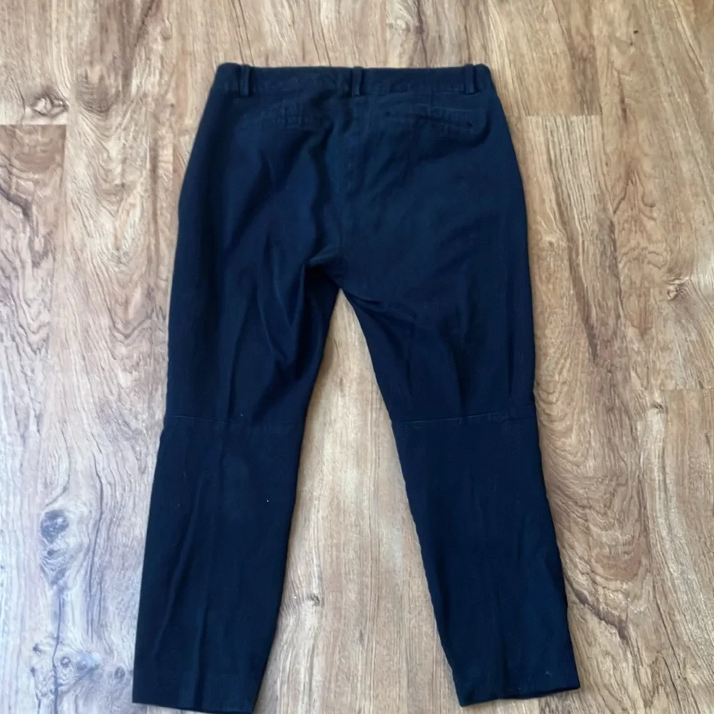 J crew Winnie pants black size 12 ankle preppy Classic wardrobe basic